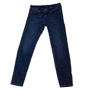 Banana Republic Jeans Womens Size 26 Skinny Fit Blue Denim Stretch